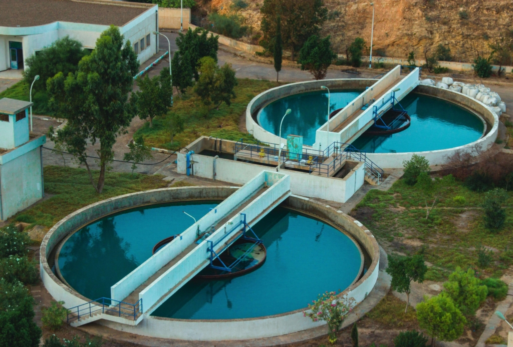 waste water treatment plant filtration