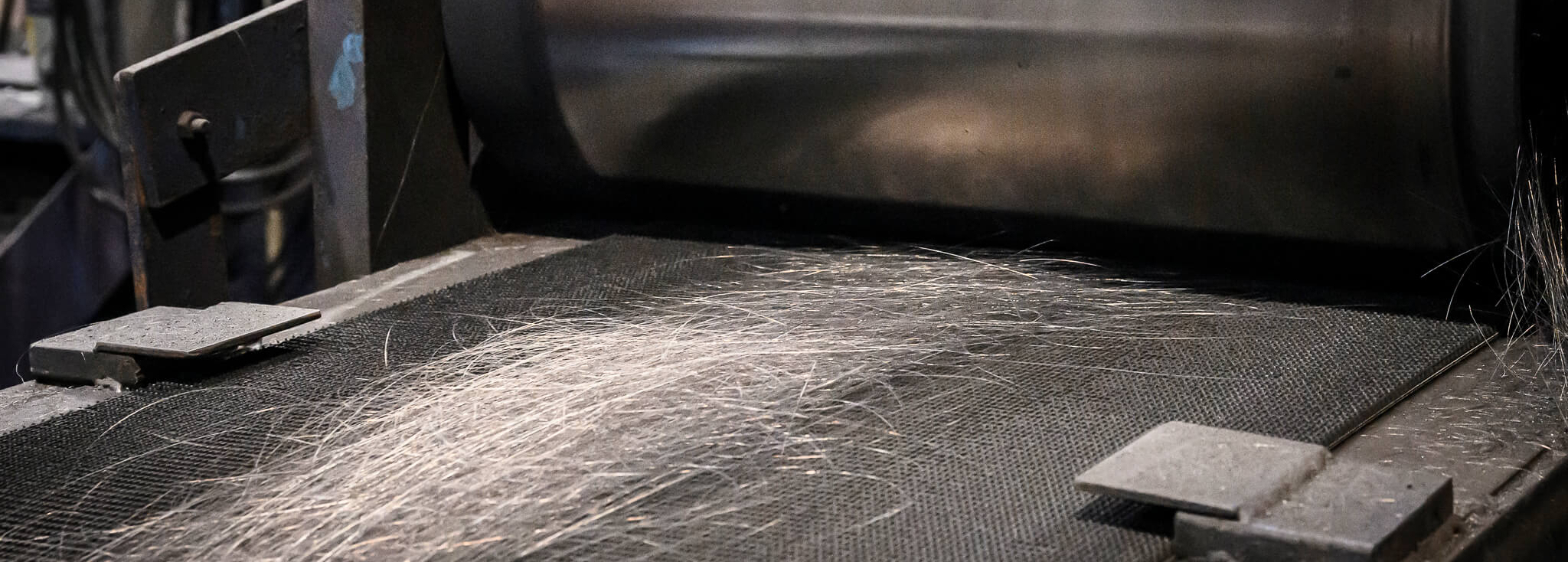 melt overflow filament process